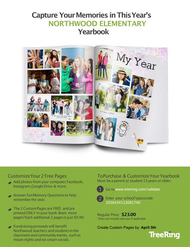 yearbook flier